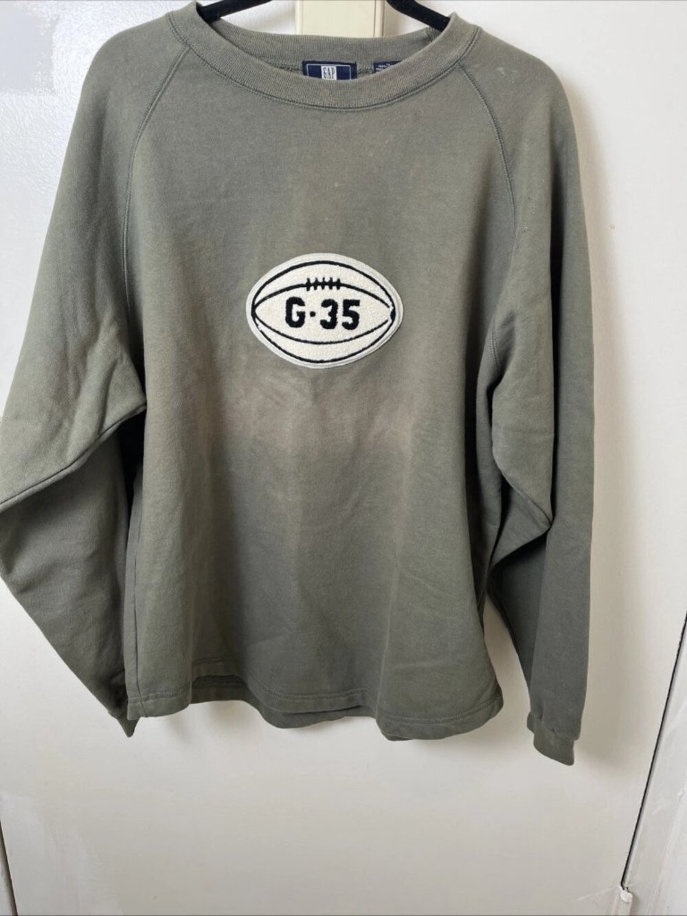Vintage Gap Athletic G-35 Football Sweatshirt Men’s M Oversized
